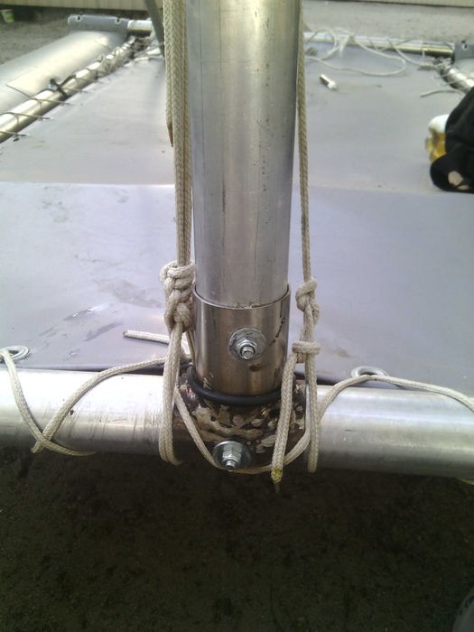 Катамаран вітрильний розборний туристичний