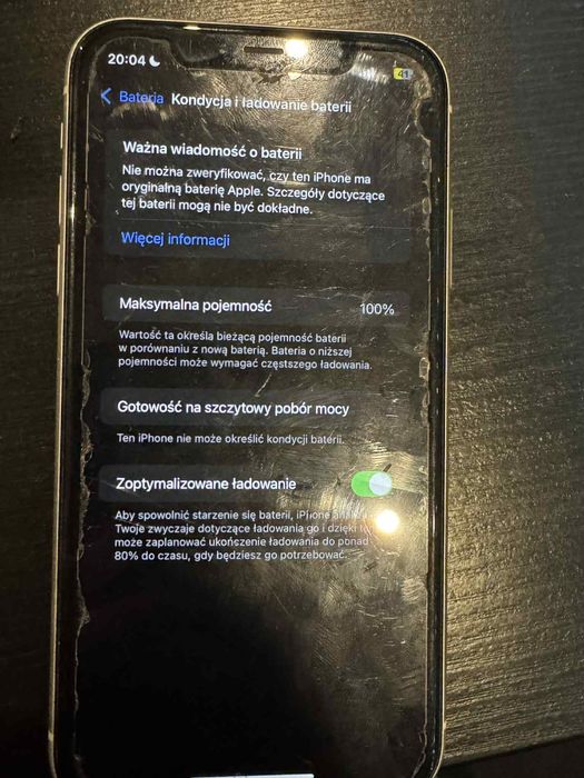 Iphone 11 128gb bialy