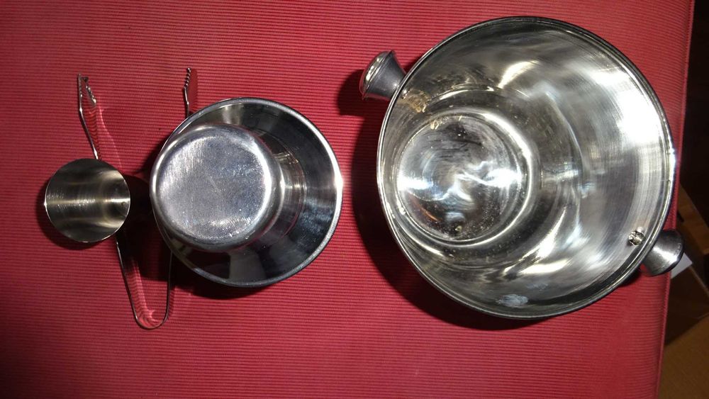Zestaw barmański do drinków Metlex shaker MX 9146 szejker  4 elementy