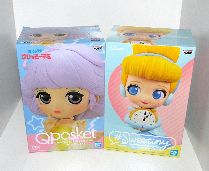 Qposket Creamy Mami + Sweetiny Cinderella Banpresto