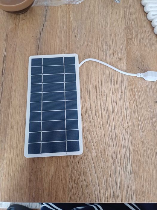 Nowy mały panel sloneczny