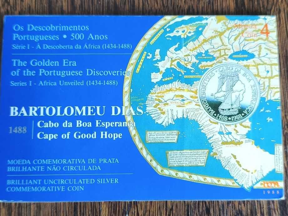 Moeda em Prata 925 "Bartolomeu Dias"
