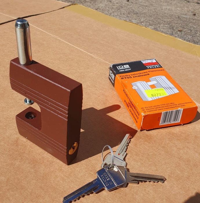 Kłódka zatrzaskowa Lob KT053