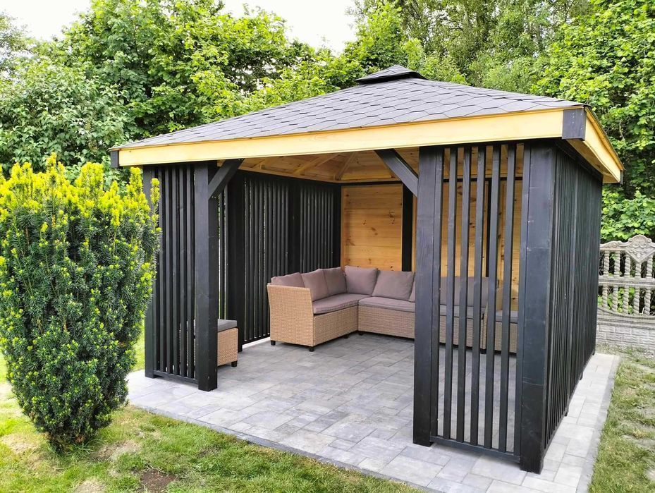 Altana ogrodowa MEWA 4x4m - Wykonujemy Altany, domki, wiaty