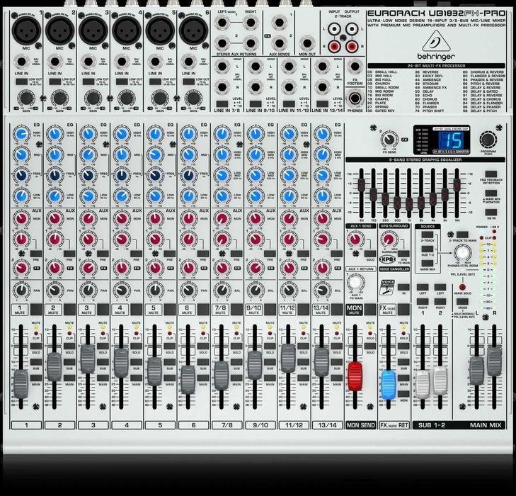Behringer Eurorack UB1832FX-PRO