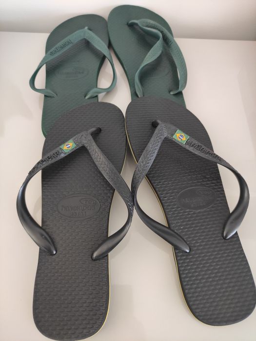 Conjunto de 2 havaianas homem 45/46