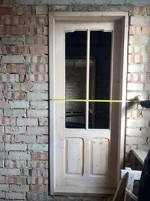 Двері деревяні , нефарбовані