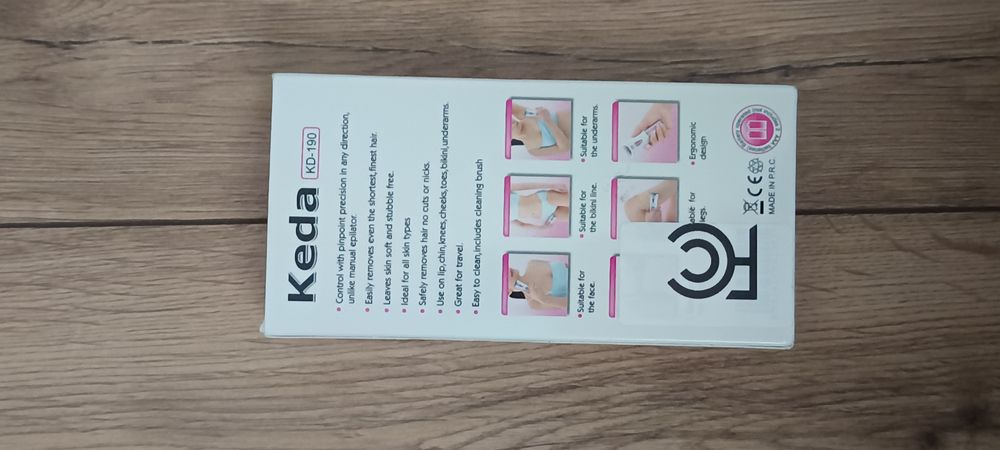 Depilator Keda KD-190  NOWY