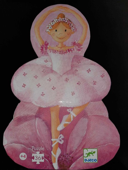 Puzzle "La ballerine à la fleur" 36 peças
