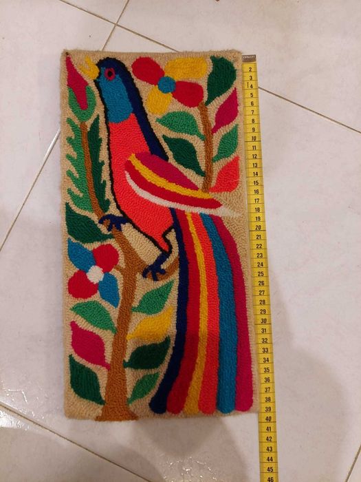 Peça de têxtil decorativa tradicional da Venezuela URGÊNCIA EM VENDER