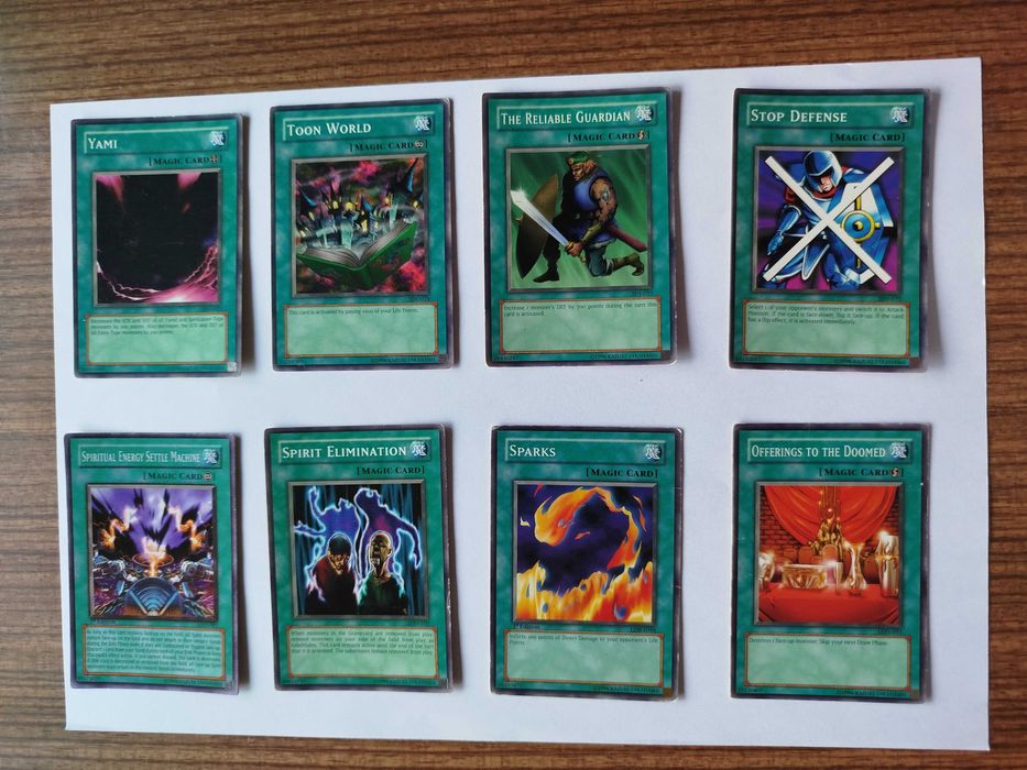 Cartas Yu-Gi-Oh! M 1