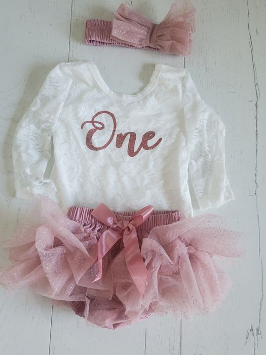 Komplet na roczek rozmiar 74