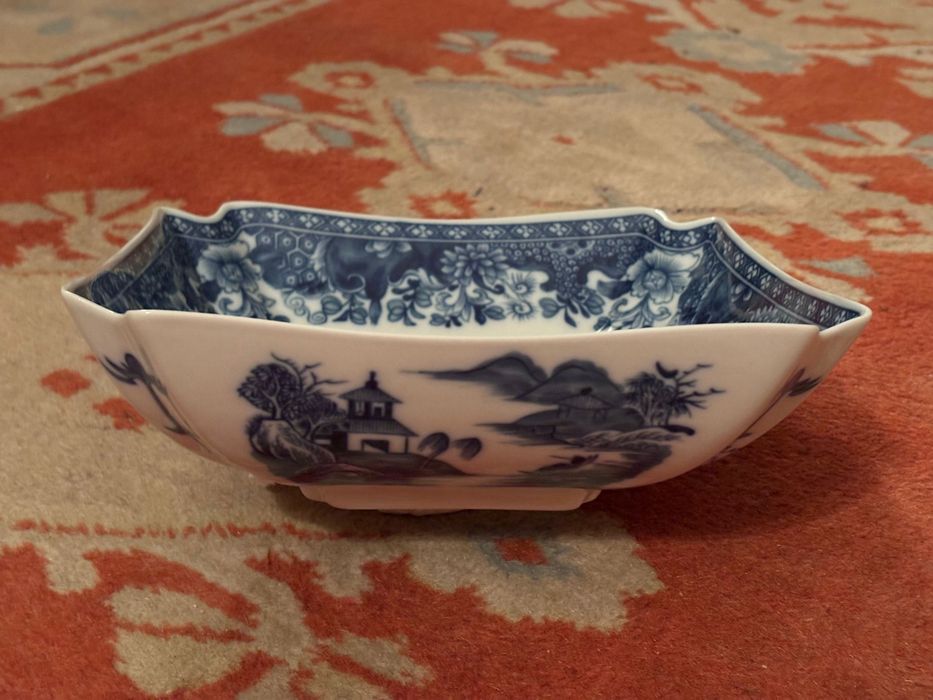 Saladeira Taça Blue Canton Vista Alegre, Mottahedeh