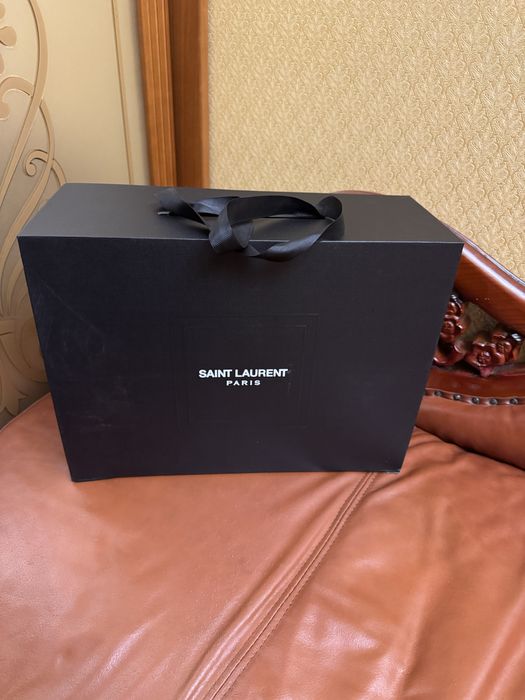 Шикарная брендовая женская замшевая сумка YSL. Новая