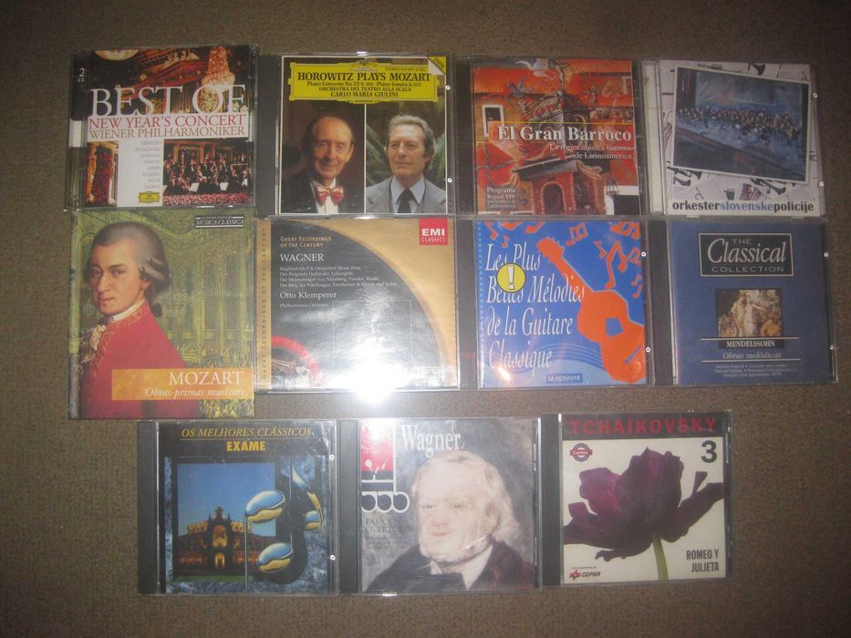 Lote de 11 CDs de Música Clássica!
