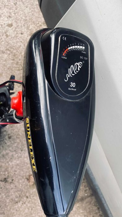 Silnik elektryczny do łodzi ponton uszkodzony