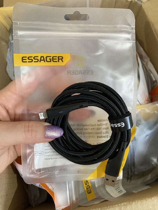 Кабель к айфону 2м 3м новый lightning