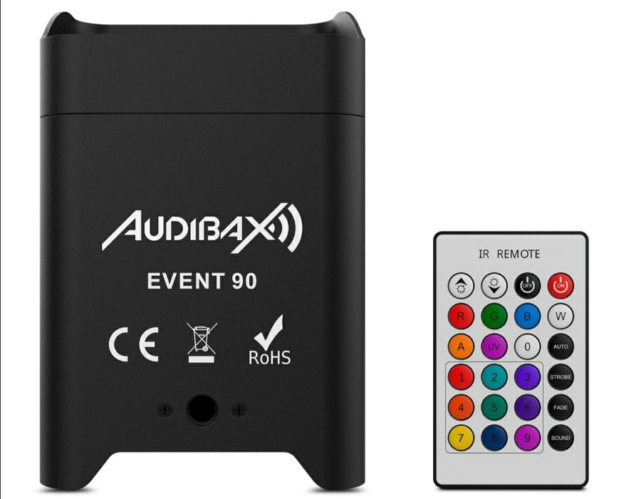 Kit Iluminação LED RGBW sem Fios para Eventos DJs Casamentos