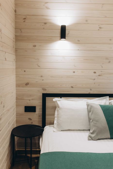 Котедж у сосновому лісі під Києвом. Камін. Вініл. Чан. Баня