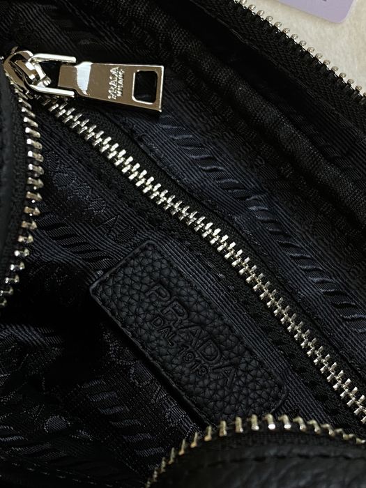 Prada Leather Shoulder Messenger Bag