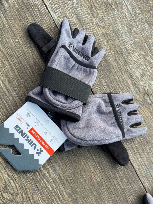 Рукавички Viking Fishing Ice Pro Gloves обрезанные пальцы, перчатки