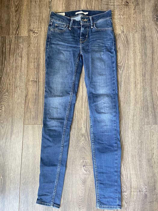 Джинси жіночі Leviʼs 24 розмір Super skinny+ майка