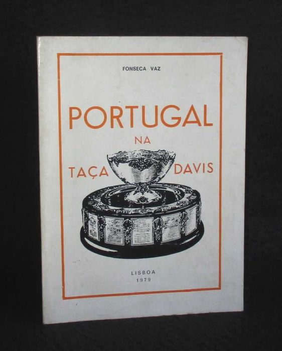 Livro Portugal na Taça Davis Fonseca Vaz 1979 Autografado