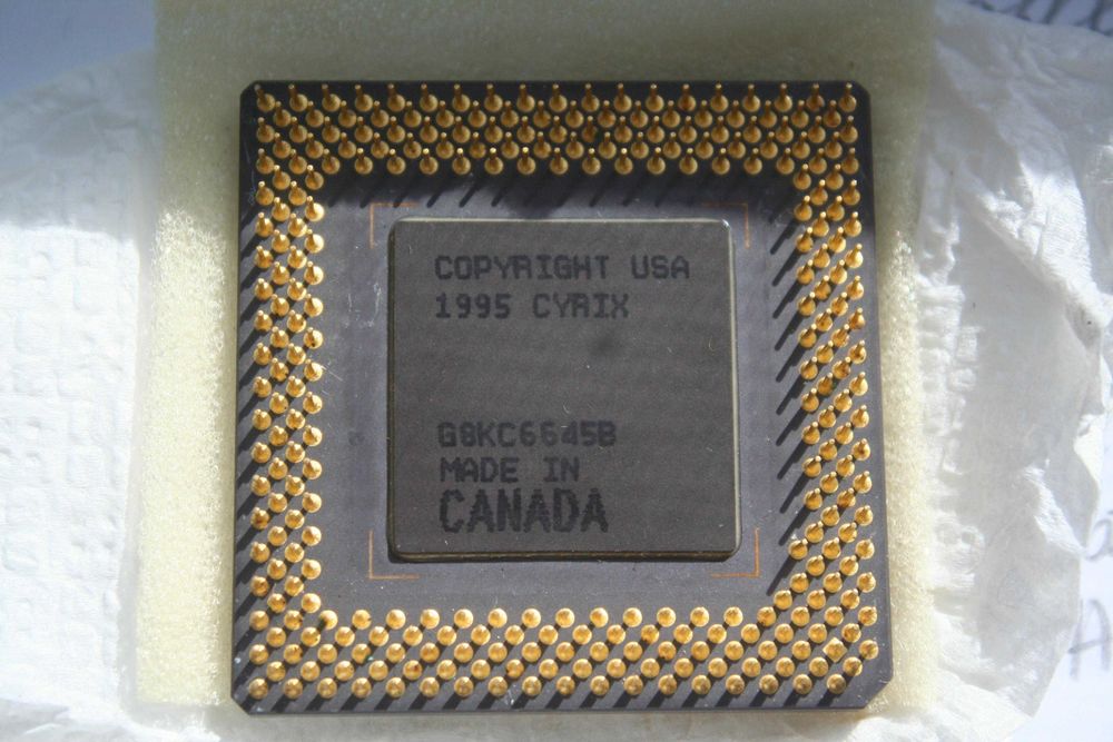 Лот ретро-процессоров (8 шт): 486, Pentium MMX, Cyrix 6x86 и др.