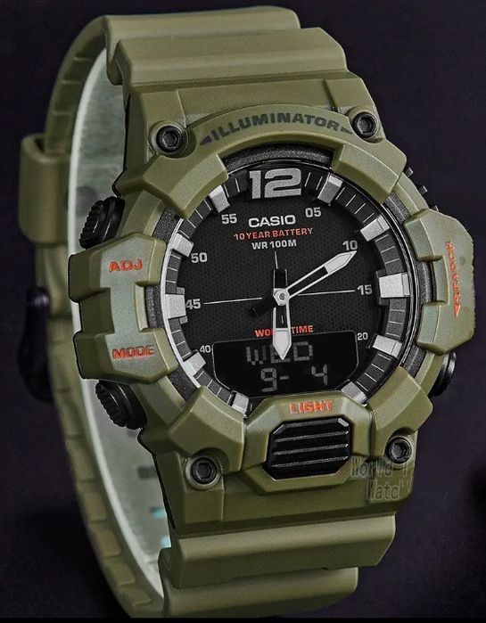Кварцевий годинник Casio HDC-700 | G-shock | Casio MRW-210H-1AVDF
