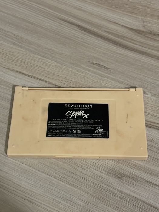 Paleta cieni sophx x revolution