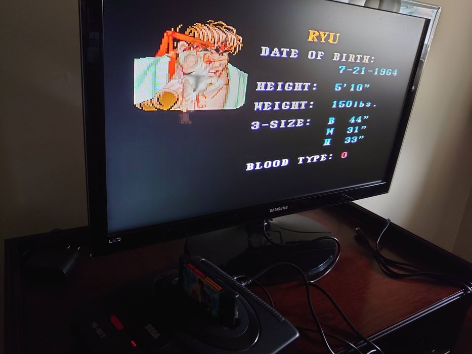 Sega Mega Drive + jogos e caixas