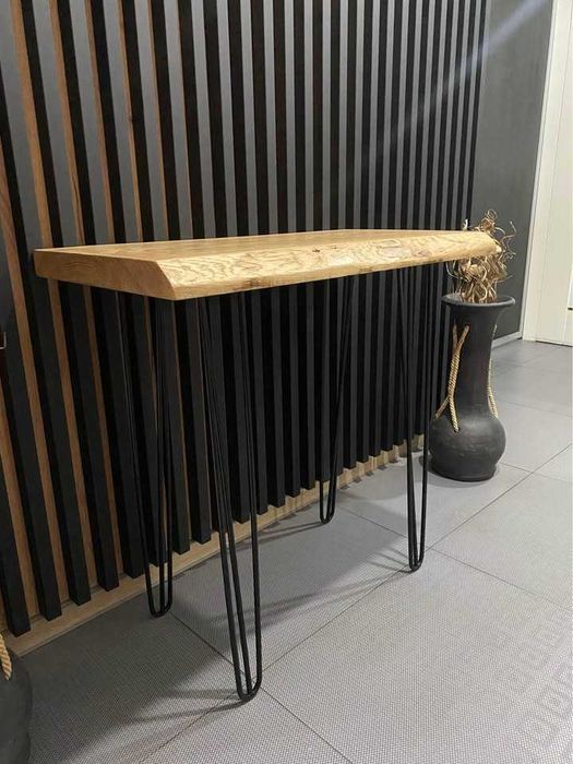 Konsola dębowa nowa