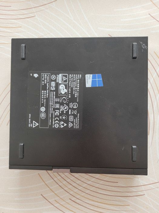Dell OptiPlex 7050 Micro Mini PC i5-7600T Windows 10 Pro SSD NVMe Zasilacz