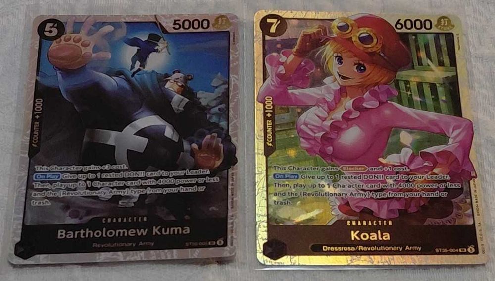 Cartas One Piece TCG PRB01 PRB02 EB04 OP16 ST35