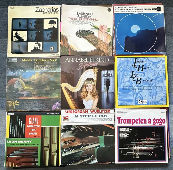 Lote 05 - 72 discos de vinil , Lp's - Musica Clássica