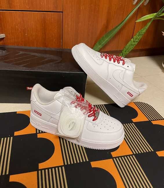 Buty Air force 1 Supreme biale rozmiar 39 Nowe