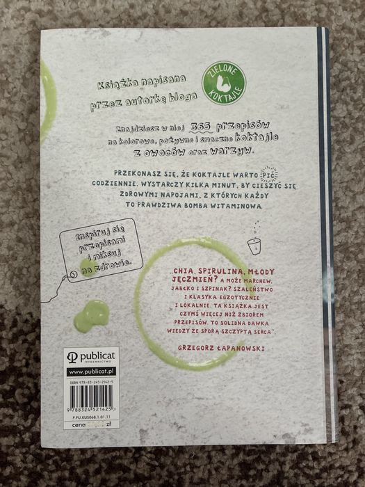 Zielone koktajle publicat 365 przepisów