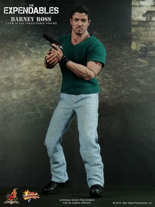 Фигурка 1/6 hot toys mms 138 THE EXPENDABLES BARNEY ROSS