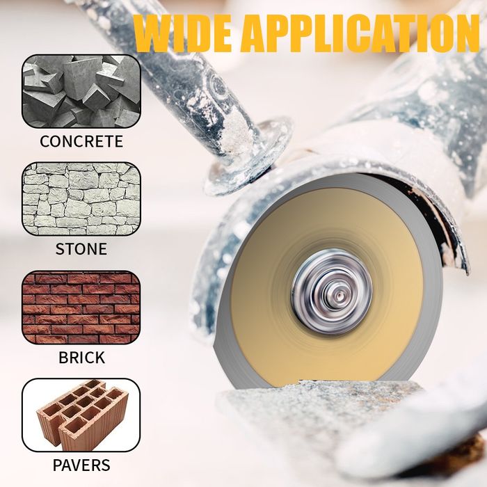 Диски алмазные по стеклу, металу, плитке, круги болгарки ∅76х10, ∅56,