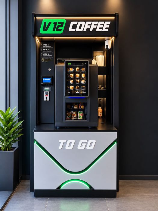 Кавʼярня самообслуговування V12CoffeeToGo
