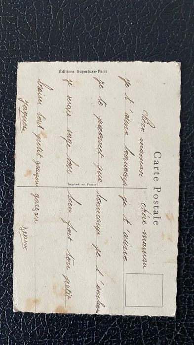 Cartão postal antig