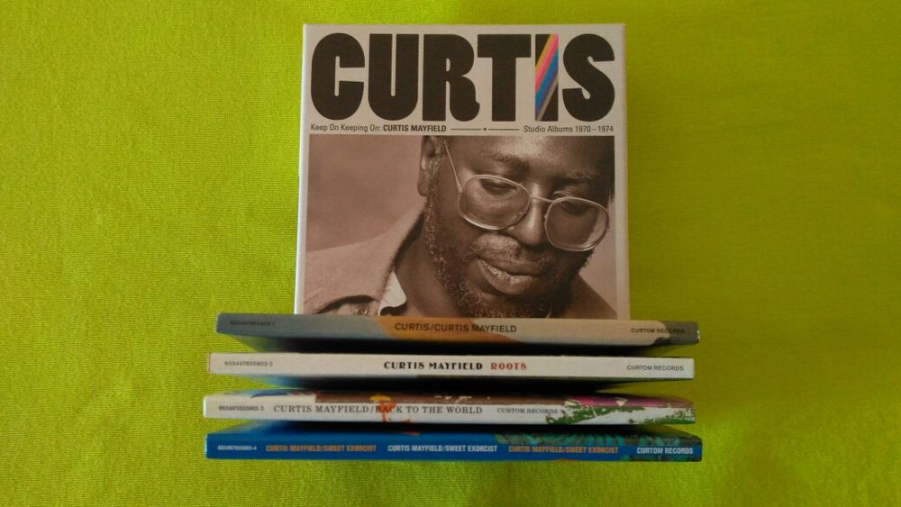 Curtis Mayfield - Keep On Keeping On - Studio Albums 1970/1974 - 4cds