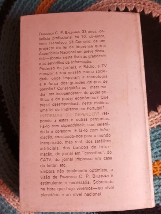 Francisco Pinto Balsemão - Informar ou Depender?