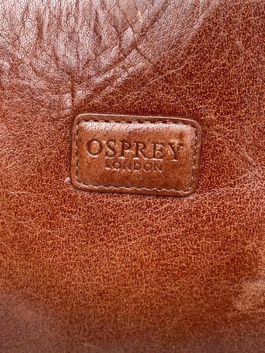 Osprey London винтажная кожаная сумка.