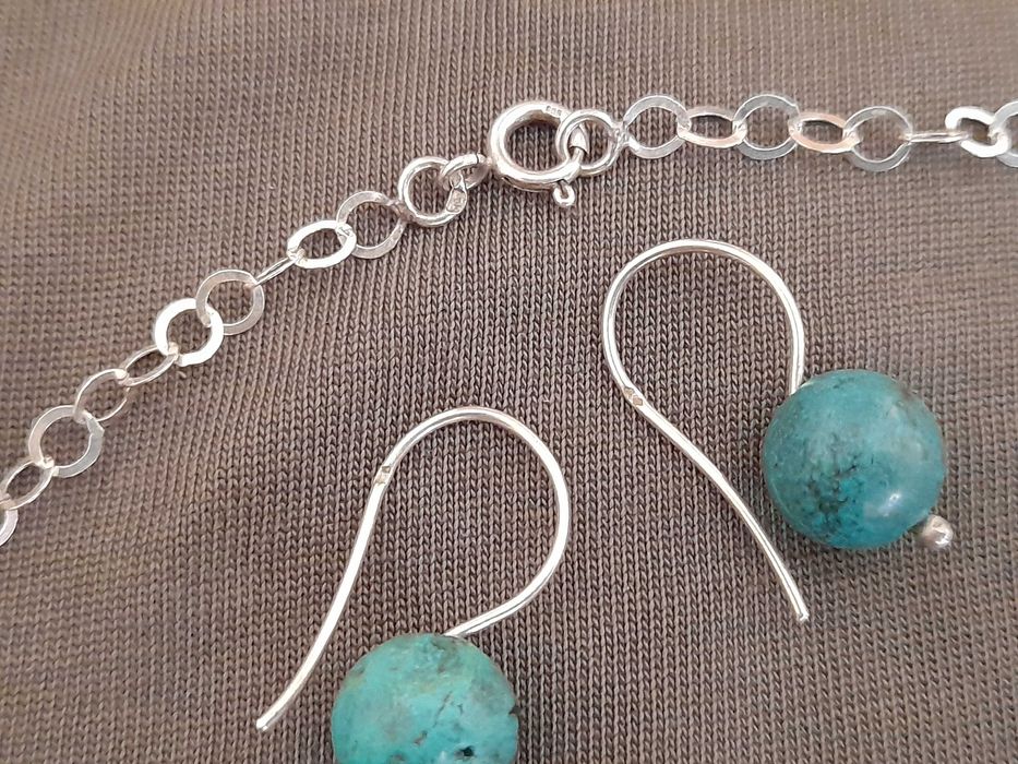 Conjunto colar e brincos