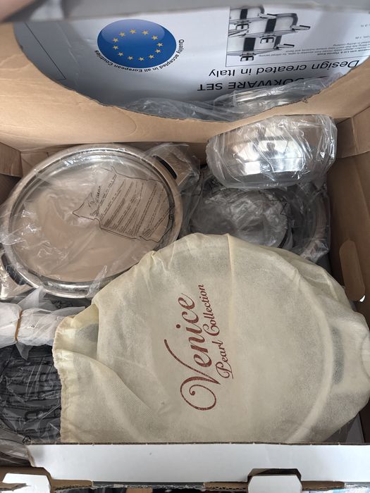 Zestaw garnkow Venice Pearl Collection 19 pcs