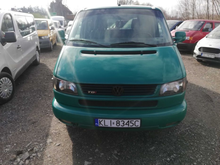 T4/2.5/TDI/102KM/MULTIVAN/KLIMA/Nawiewy/Tył/Vebasto/Skóry/LIFT/OKAZJA!