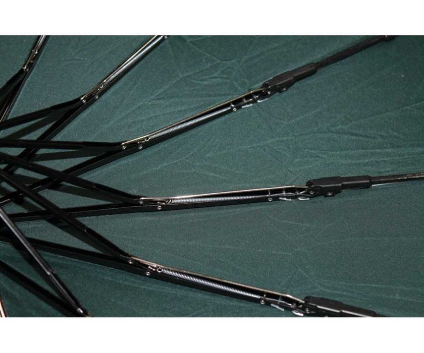 Женский зонт однотонный полный автомат 16 спиц антиветер карбон