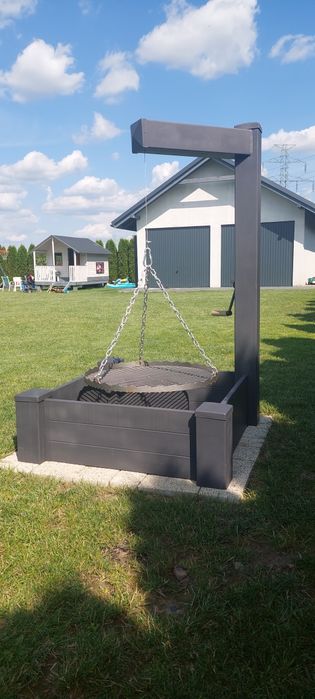 NOWY Grill, ruszt, kociołek, kołowrotek Zimowa PROMOCJA ognisko