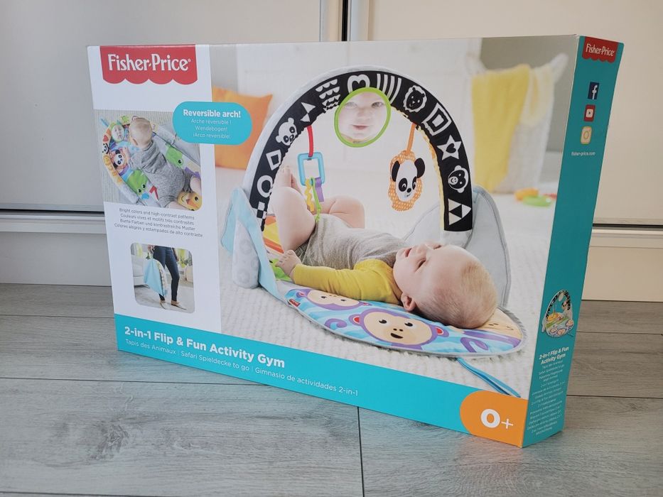 Sensoryczna mata niemowlęca przenośna